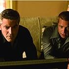 Brad Pitt and George Clooney in Ocean's Twelve (2004)