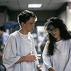 Neil Patrick Harris and Maggie Wheeler in Doogie Howser, M.D. (1989)