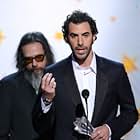 Sacha Baron Cohen and Larry Charles