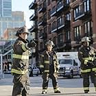 Jesse Spencer, Eamonn Walker, and Steven R. McQueen in Chicago Fire (2012)