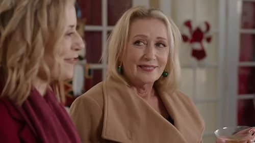 Andrea Lee Davis (Juliet) and Lisa Long (Aunt Nora) in Christmas with the Foxes (2023) streaming on Fox Nation