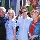 Aaron Spelling and Randy Spelling at an event for The Adventures of Rocky & Bullwinkle (2000)