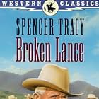 Spencer Tracy, Robert Wagner, Richard Widmark, Earl Holliman, and Hugh O'Brian in Broken Lance (1954)