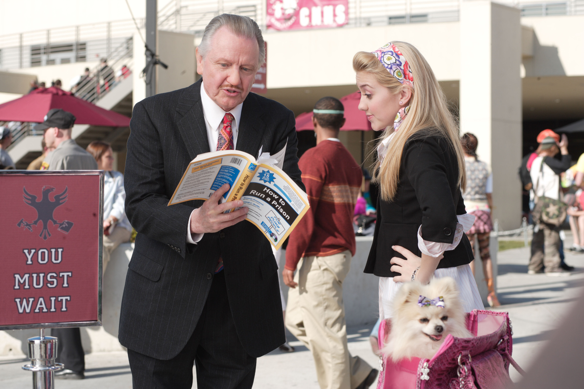 Jon Voight and Chelsea Kane in Bratz (2007)