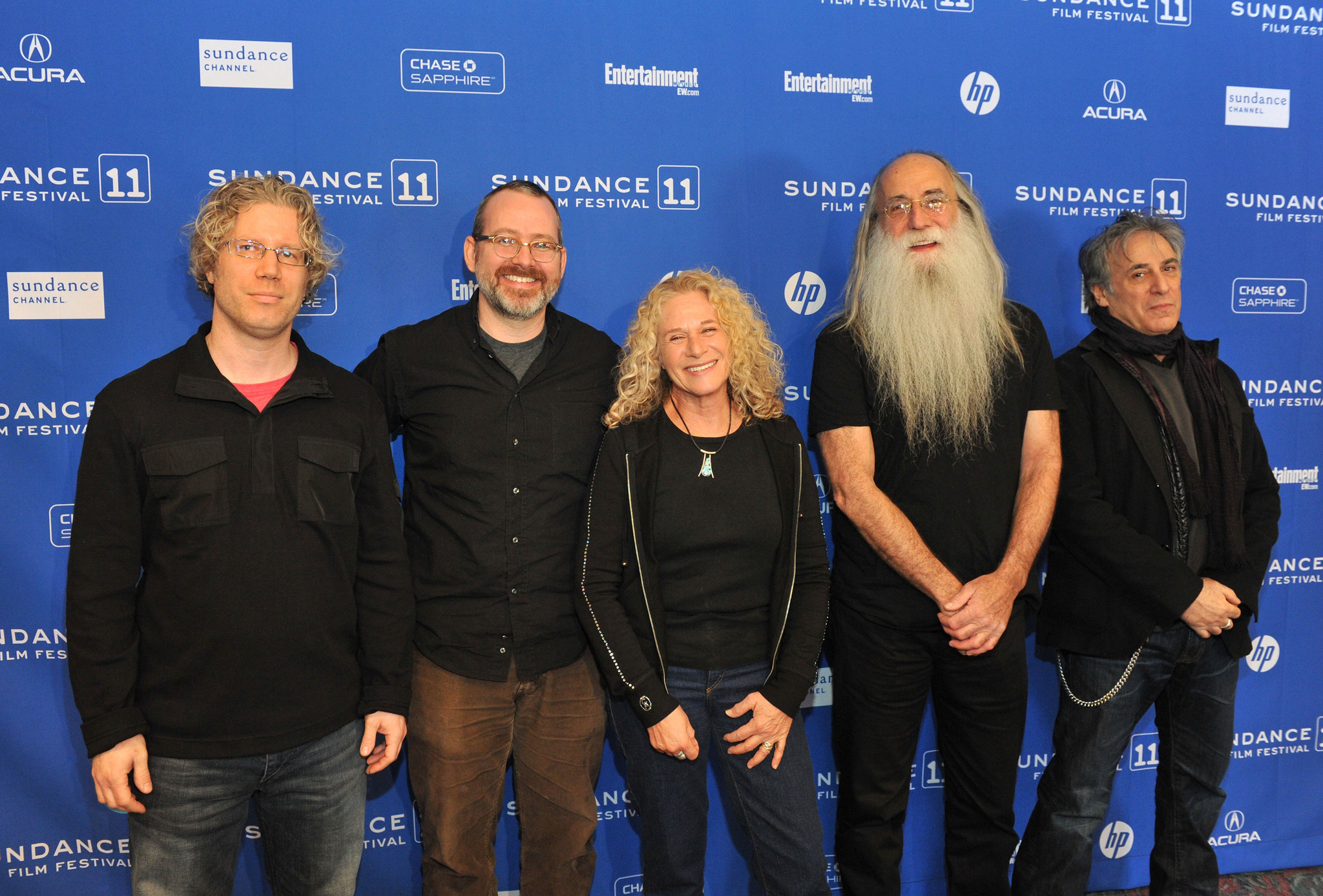 Carole King, Danny Kortchmar, and Leland Sklar at an event for Troubadours: Carole King/James Taylor & the Rise of the Singer-Songwriter (2011)