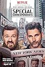 Eric Bana and Ricky Gervais in Special Correspondents (2016)