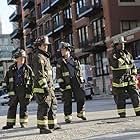 Jesse Spencer, Christian Stolte, Eamonn Walker, and Steven R. McQueen in Chicago Fire (2012)