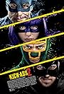 Jim Carrey, Aaron Taylor-Johnson, Chloë Grace Moretz, and Christopher Mintz-Plasse in Kick-Ass 2 (2013)