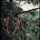 Michael Douglas and Kathleen Turner in Romancing the Stone (1984)