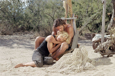 Madonna and Adriano Giannini in Swept Away (2002)