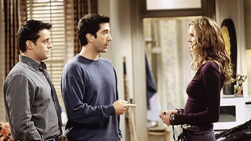 Elle Macpherson, Matt LeBlanc, and David Schwimmer in Friends (1994)