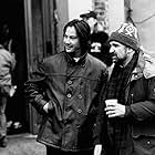 Keanu Reeves and Andrew Davis in Chain Reaction (1996)