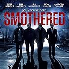 Malcolm Danare, Kane Hodder, R.A. Mihailoff, Bill Moseley, John Schneider, Don Shanks, and Dane Rhodes in Smothered (2016)
