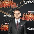 Jonathan Schwartz at an event for Captain Marvel (2019)