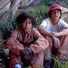 Shia LaBeouf and Khleo Thomas in Holes (2003)