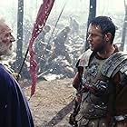 Russell Crowe and Richard Harris in Gladiator (2000)