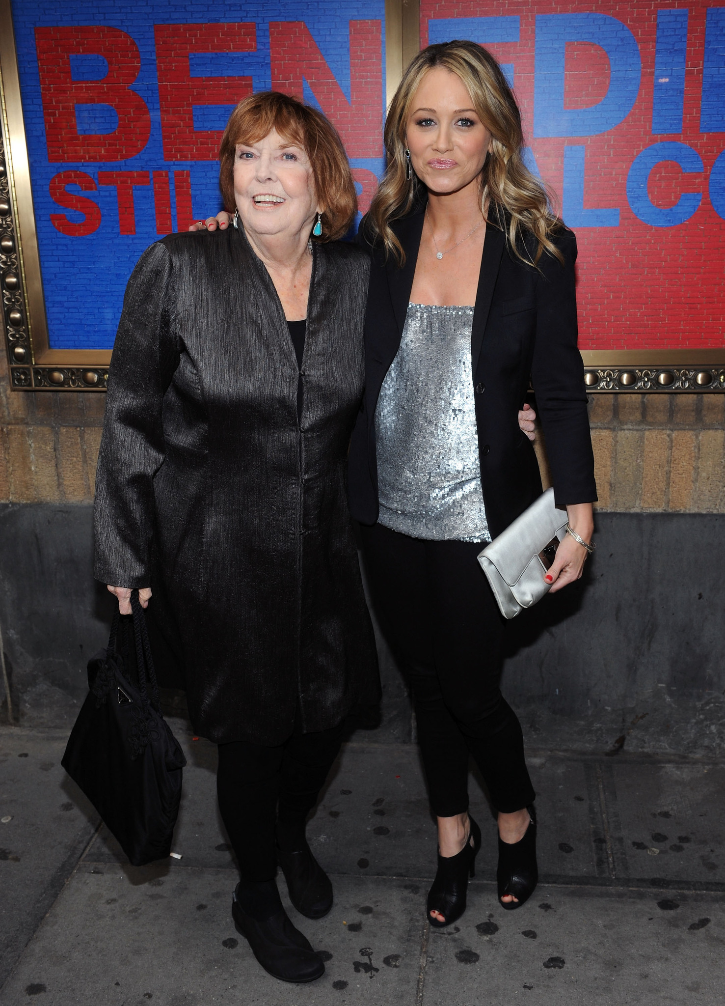 Anne Meara and Christine Taylor