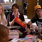 Jane Krakowski, Tina Fey, Judah Friedlander, and Keith Powell in Subway Hero (2008)