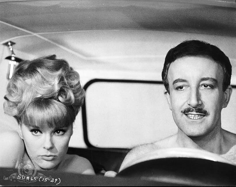 Peter Sellers and Elke Sommer in A Shot in the Dark (1964)