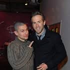 Ryan Reynolds and Rodrigo Cortés at an event for Buried (2010)