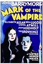Bela Lugosi and Carroll Borland in Mark of the Vampire (1935)