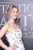 Alison Sudol at an event for Fantastic Beasts and Where to Find Them (2016)