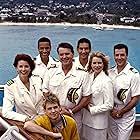 Joan Severance, Robert Urich, Stacey Travis, Randy Vasquez, Kyle Howard, Phil Morris, and Corey Parker in Love Boat: The Next Wave (1998)