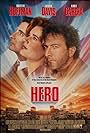 Geena Davis, Dustin Hoffman, and Andy Garcia in Hero (1992)