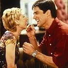 Jenna Elfman and Thomas Gibson in Dharma & Greg (1997)