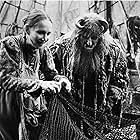 Katherine Helmond and Peter Vaughan in Time Bandits (1981)