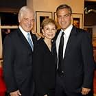 George Clooney, Nick Clooney, and Nina Clooney