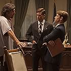 Rob Lowe, Jack Noseworthy, and Nelson McCormick in Killing Kennedy (2013)
