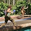 Rupert Boneham and Parvati Shallow in Survivor (2000)