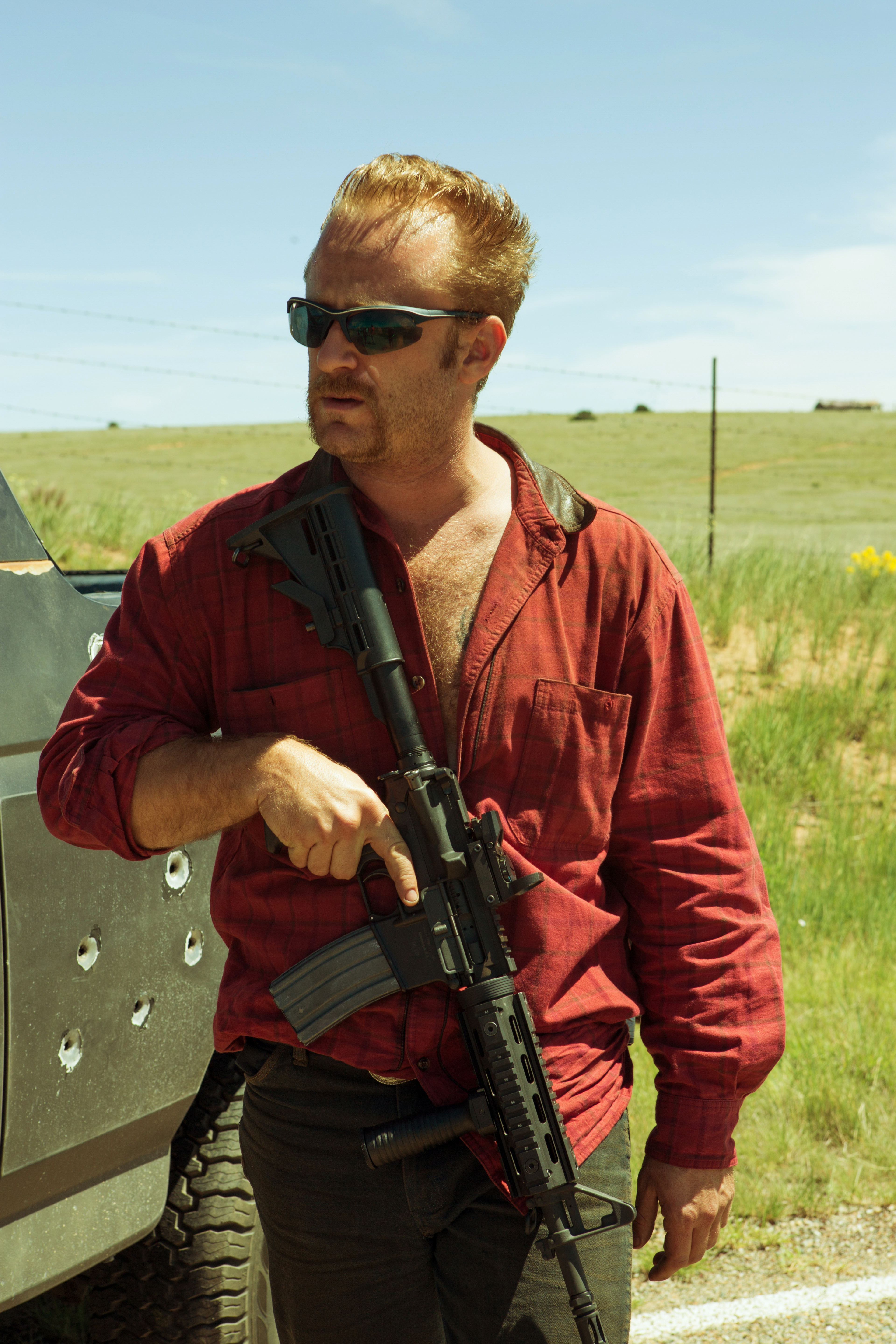 Ben Foster in Hell or High Water (2016)