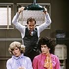 Tom Hanks, Charles Aidman, and Peter Scolari in Bosom Buddies (1980)