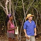 Jeff Probst and Cassandra Franklin in Survivor (2000)