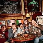 Ahmed Ahmed, Valerie Azlynn, Steve Byrne, Roy Wood Jr., and Owen Benjamin in Sullivan & Son (2012)