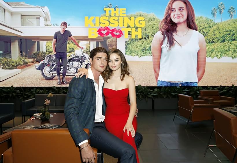 Joey King and Jacob Elordi at an event for The Kissing Booth (2018)