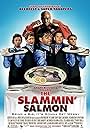 Michael Clarke Duncan, Jay Chandrasekhar, Kevin Heffernan, Steve Lemme, Paul Soter, and Erik Stolhanske in The Slammin' Salmon (2009)