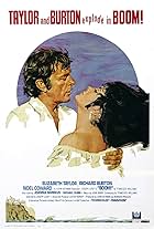 Richard Burton and Elizabeth Taylor in Boom! (1968)