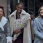 Meagan Good, Jerrie Johnson, and Grace Byers in Harlem (2021)