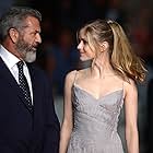 Mel Gibson and Erin Moriarty at an event for Blood Father (2016)