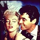 Marilyn Monroe and Rory Calhoun in River of No Return (1954)