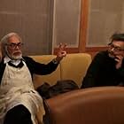 Hideaki Anno and Hayao Miyazaki in The Kingdom of Dreams and Madness (2013)