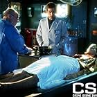 Robert David Hall, Eric Szmanda, and Marielle Jaffe in CSI: Crime Scene Investigation (2000)