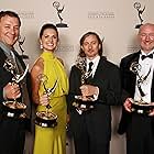 Ronan Hill, Mervyn Moore, Mathew Waters, and Onnalee Blank in 2012 Primetime Creative Arts Emmys (2012)