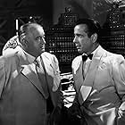 Humphrey Bogart and Sydney Greenstreet in Casablanca (1942)