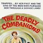 Maureen O'Hara, Brian Keith, Steve Cochran, and Chill Wills in The Deadly Companions (1961)