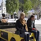 Alexis Bledel, Sean Gunn, and Liza Weil in Gilmore Girls: A Year in the Life (2016)