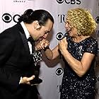 Carole King and Lin-Manuel Miranda at an event for The 70th Annual Tony Awards (2016)